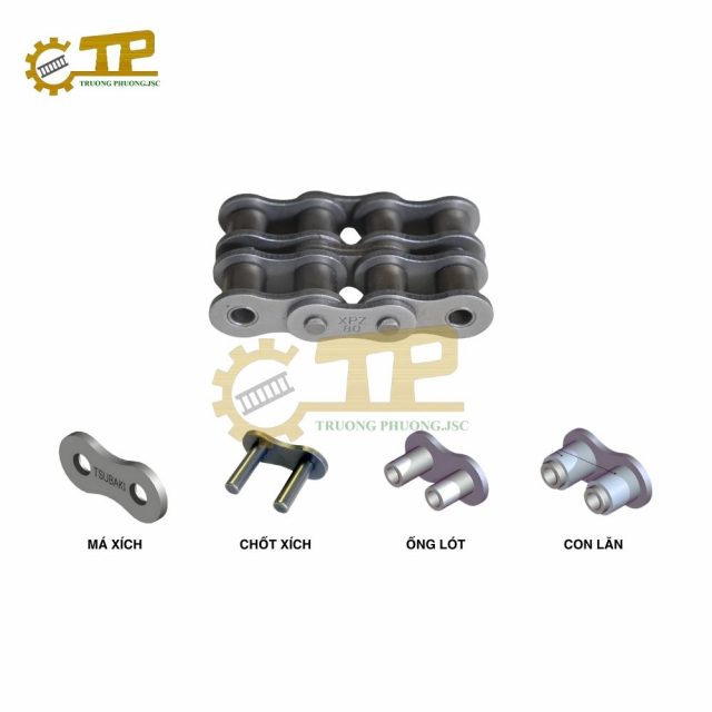 cấu tạo cơ bản xích tiêu chuẩn