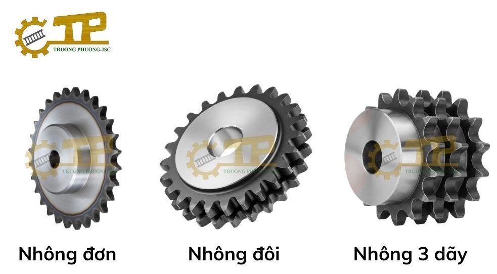 Nhông 1 dãy, 2 dãy, 3 dãy