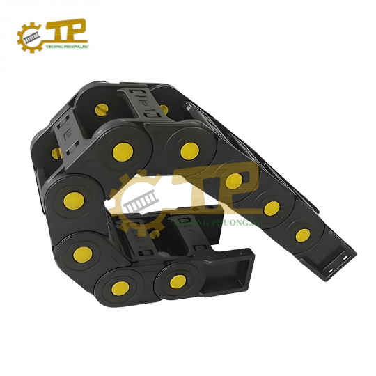 Xích nhựa – Máng xích nhựa luồn cáp alt=