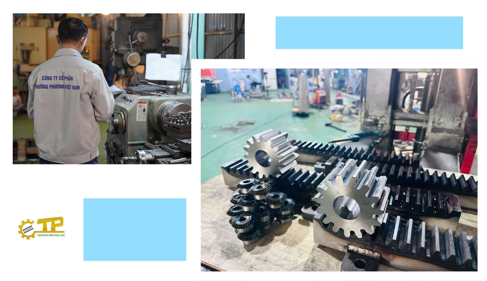 Gia công cơ khí chính xác tại Trường Phương 