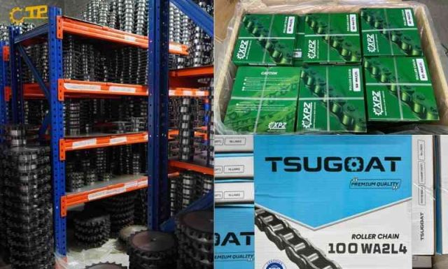 hình ảnh thực tế nhông xích công nghiệp