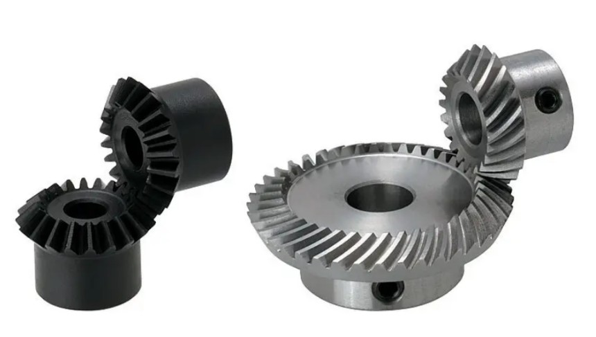 Bánh răng côn truyền chuyển động và mô men giữa hai trục giao nhau