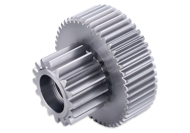 Bánh răng trụ răng thẳng dễ gia công và dùng phổ biến