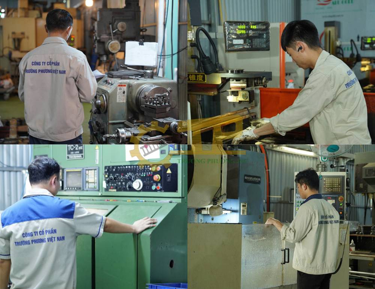 Hệ thống QC đảm bảo sản phẩm đạt chuẩn bản vẽ