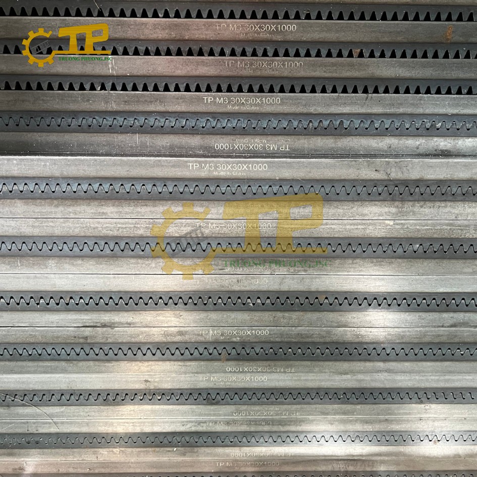 Thanh răng thẳng Modul 3 alt=