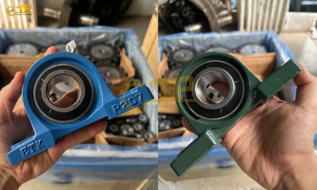 Khác biệt về bề ngoài giữ gối đỡ ETK và gối đỡ hàng phổ thông