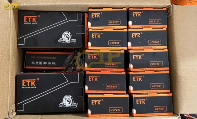 Các dòng gối hiệu ETK đáp ứng đa dạng ứng dụng trục máy công nghiệp 
