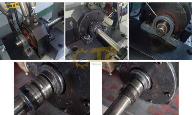 Dữ liệu thực nghiệm chứng minh chất lượng, khả năng chịu nhiệt và kiểm soát rung động của gối đỡ vòng bi ETK