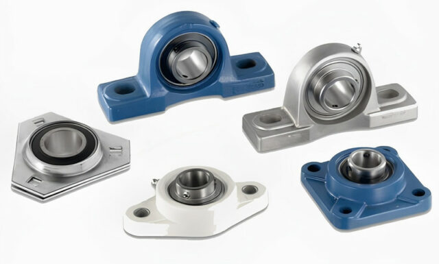 Gối đỡ vòng bi bằng nhưa, bằng inox cho môi trường đặc thù trong công nghiệp