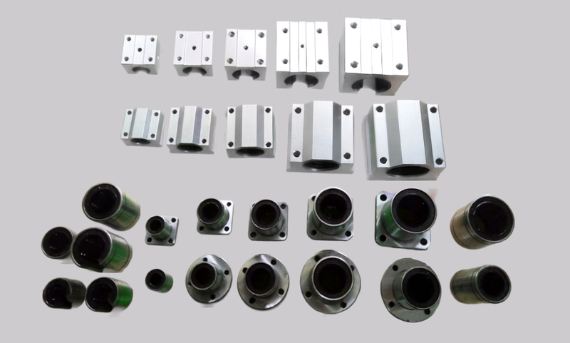 Thanh trượt tròn có đế SBR bắt buộc phải kết hợp đồng bộ với các dòng con trượt tròn dạng khuyết