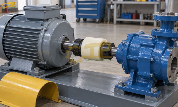 Khớp nối NL lắp trong cụm truyền động